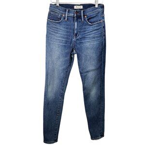 Madewell Womens High-Rise Skinny Jeans‎ Size 29 Blue Denim